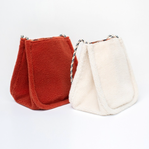 Recycle polyester Sherpa Eco Bag-비보트